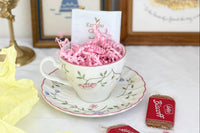 Vintage Teacup Club Duo - Teacup and Saucer